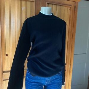 Calvin Klein Black Mick Neck Sweater